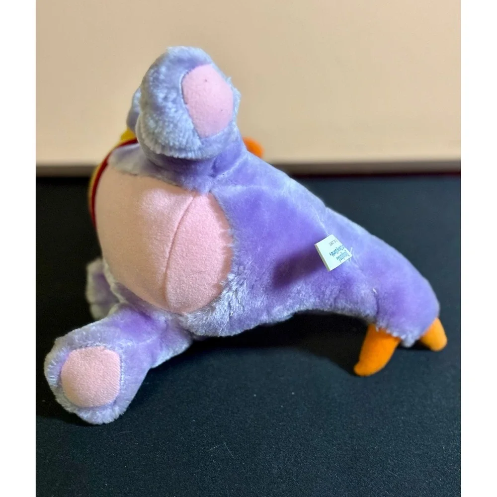 Vintage 1982 Disney Figment Dragon Plush Epcot Journey Into Imagination Purple